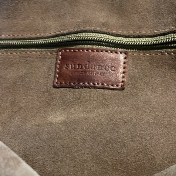 Sundance suede bag Italian leather - Picture 4 of 11